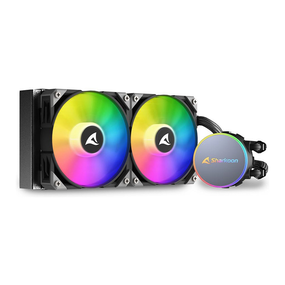 K Sharkoon S70 RGB AIO 240mm Black