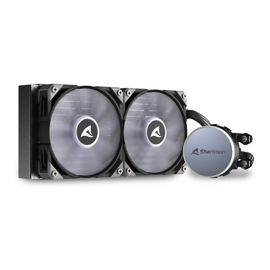 K Sharkoon S70 RGB AIO 240mm Black