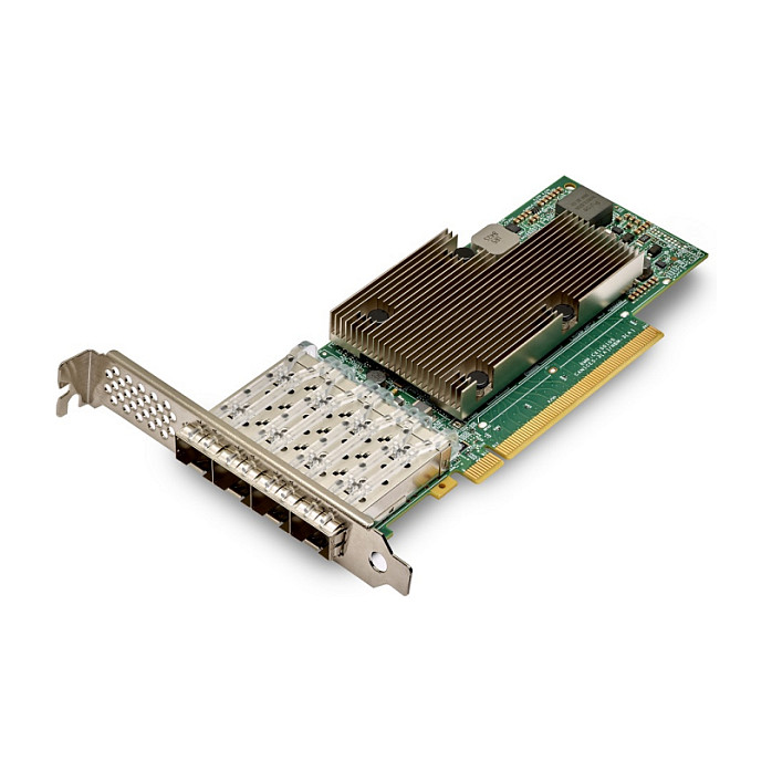 RAID Broadcom P425G - 4x25/10GbE PCIe NIC SFP28 PCIe4 x16