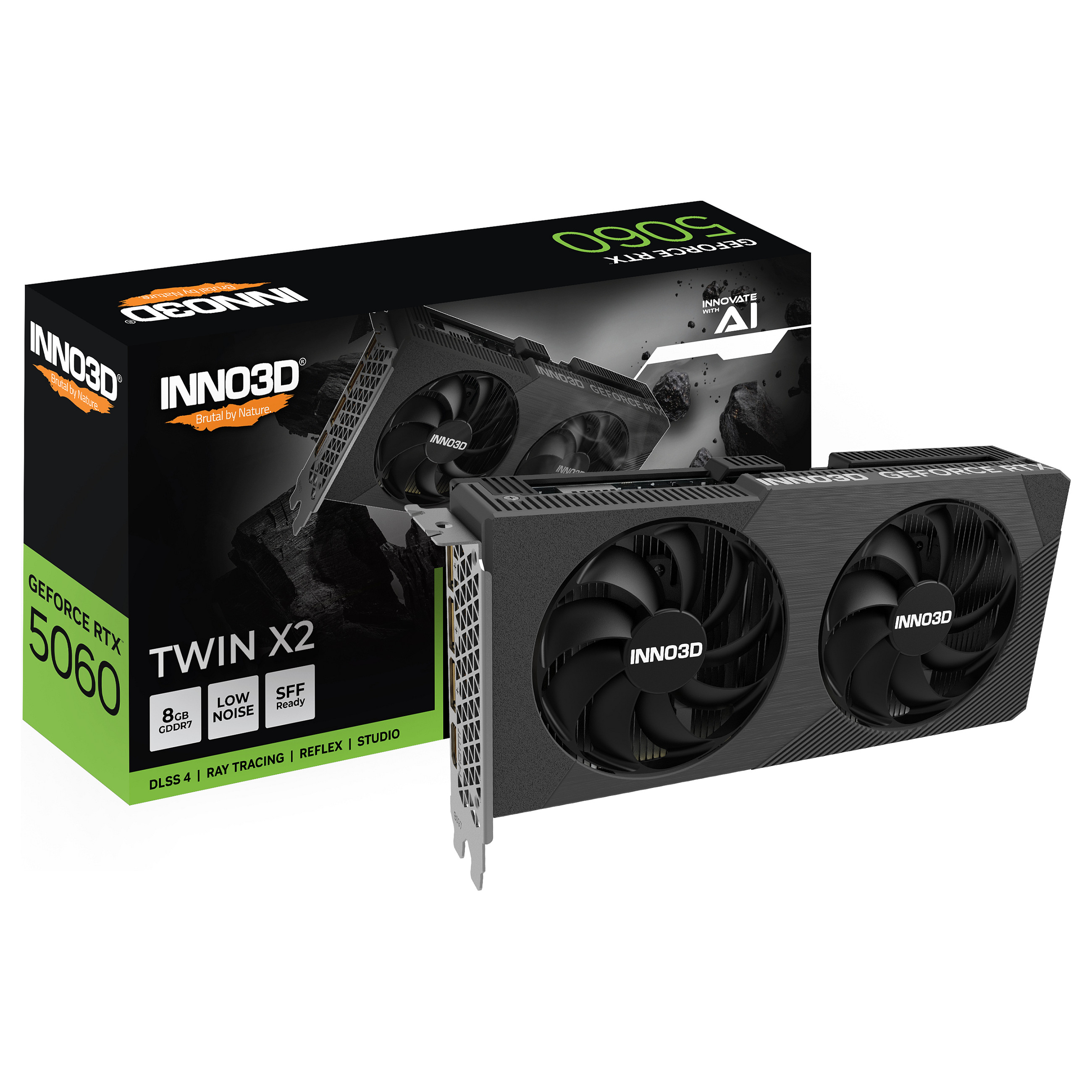 RTX 5060 8GB Inno 3D Twin X2 GDDR7 HDMI