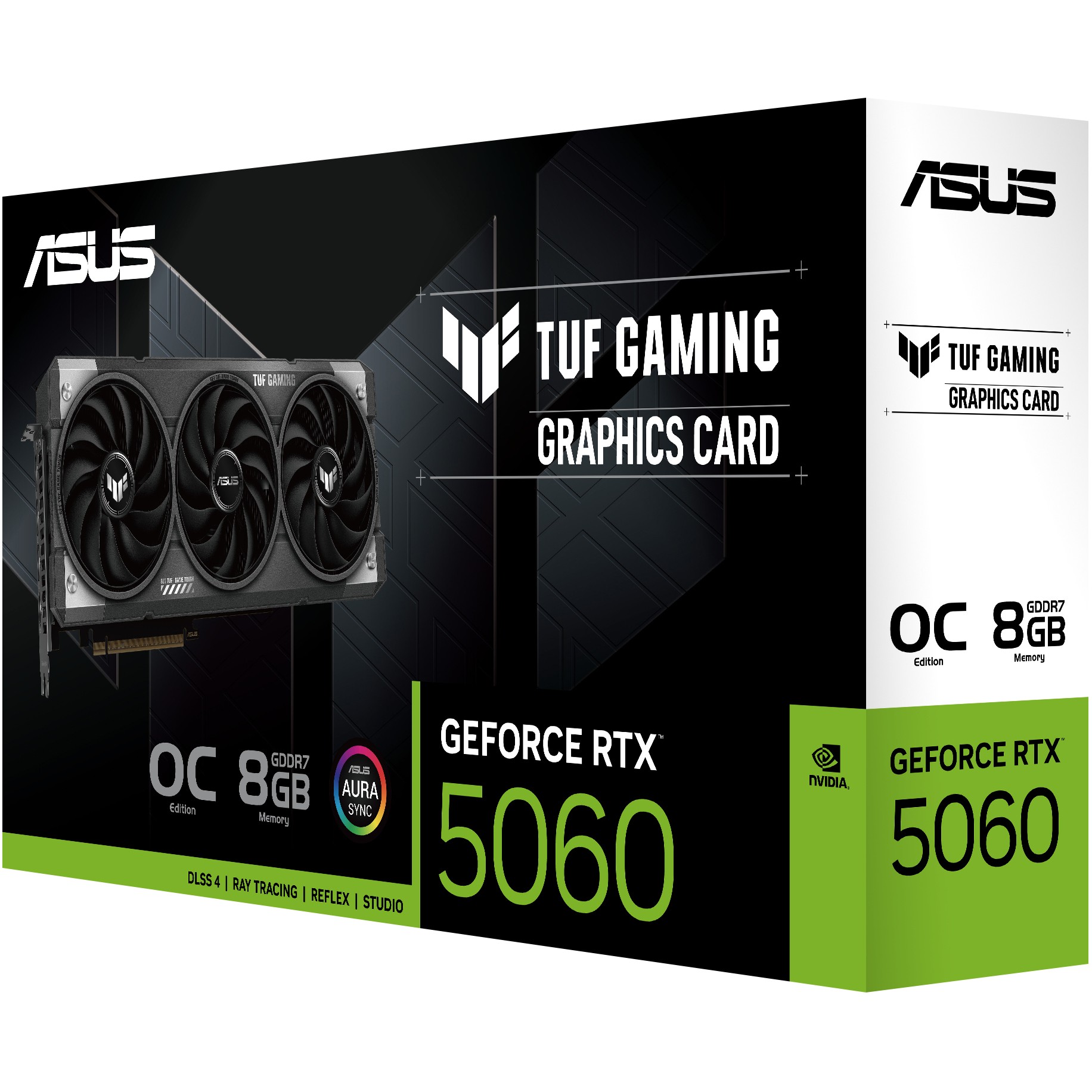 RTX 5060 8GB ASUS TUF Gaming OC GDDR7 3 Fan
