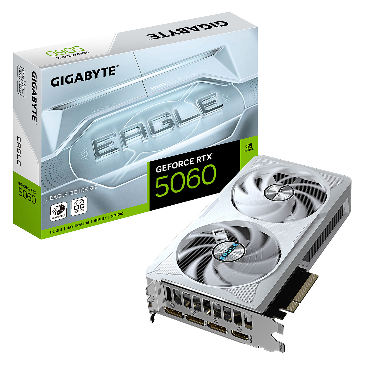 RTX 5060 8GB GIGABYTE EAGLE OC ICE GDDR7