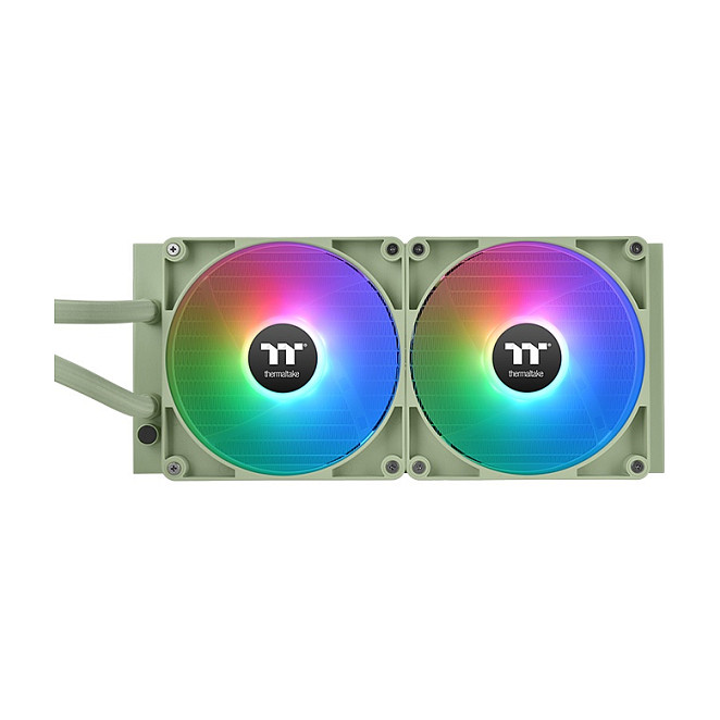 K Wasserkühlung Thermaltake TH280 V2 ARGB Sync All-In-One Liquid Cooler Matcha Green