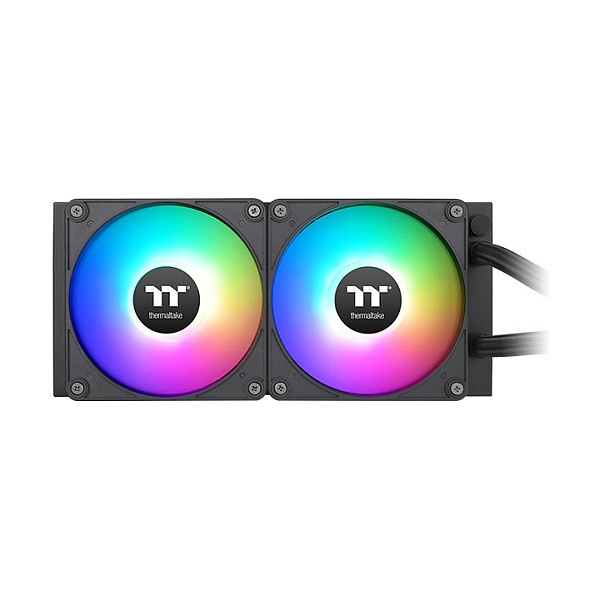 K Thermaltake Wasserkühlung TH240 V2 Ultra EX ARGB CPU All-In-One Liquid Cooler Black