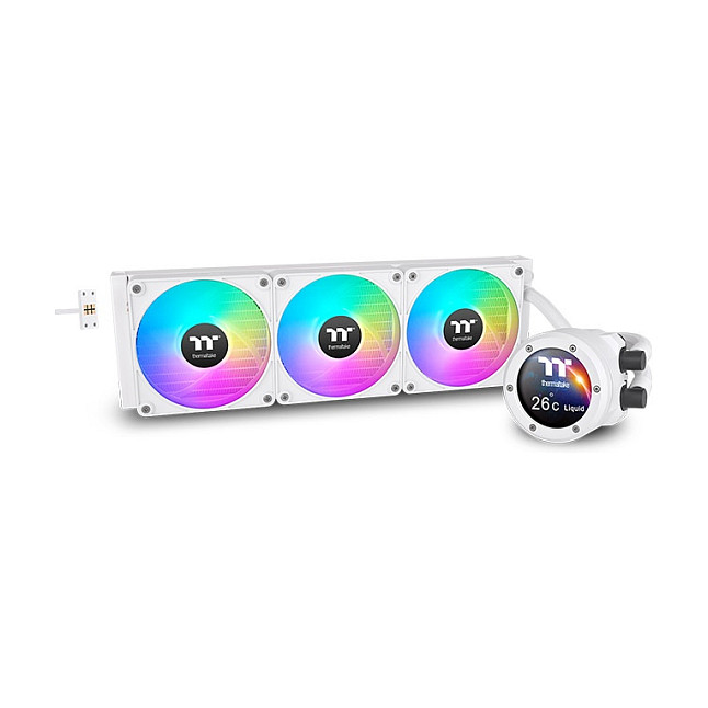 K Thermaltake Wasserkühlung Thermaltake TH360 V2 Ultra EX ARGB Sync All-In-One Liquid Cooler - Snow Edition