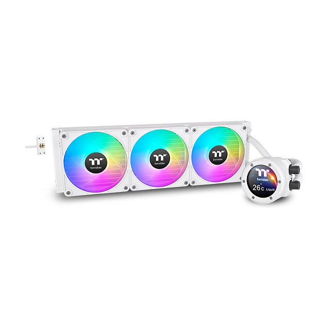 K Thermaltake Wasserkühlung Thermaltake TH420 V2 Ultra EX ARGB Sync All-In-One Liquid Cooler - Snow Edition