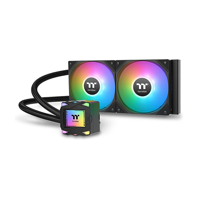 K Wasserkühlung LA240 ARGB Sync All-In-One Liquid Cooler System Black