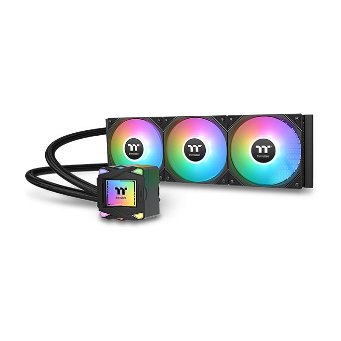 K Wasserkühlung LA360 ARGB Sync All-In-One Liquid Cooler System Black