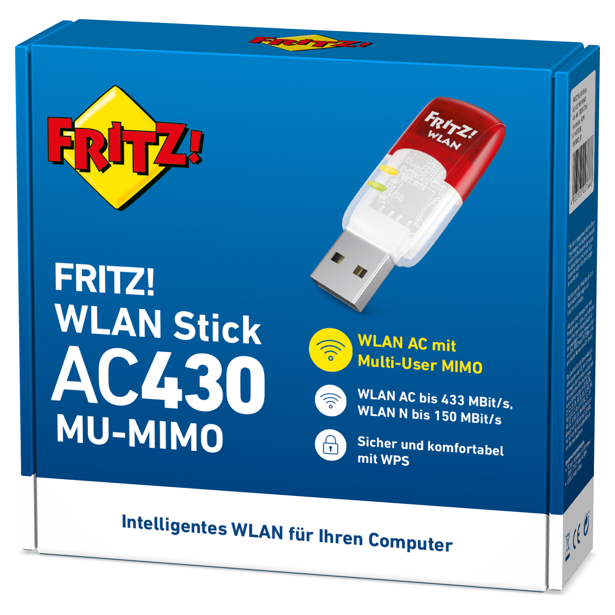 FRITZ!WLAN USB Stick AC 430 MU-MIMO