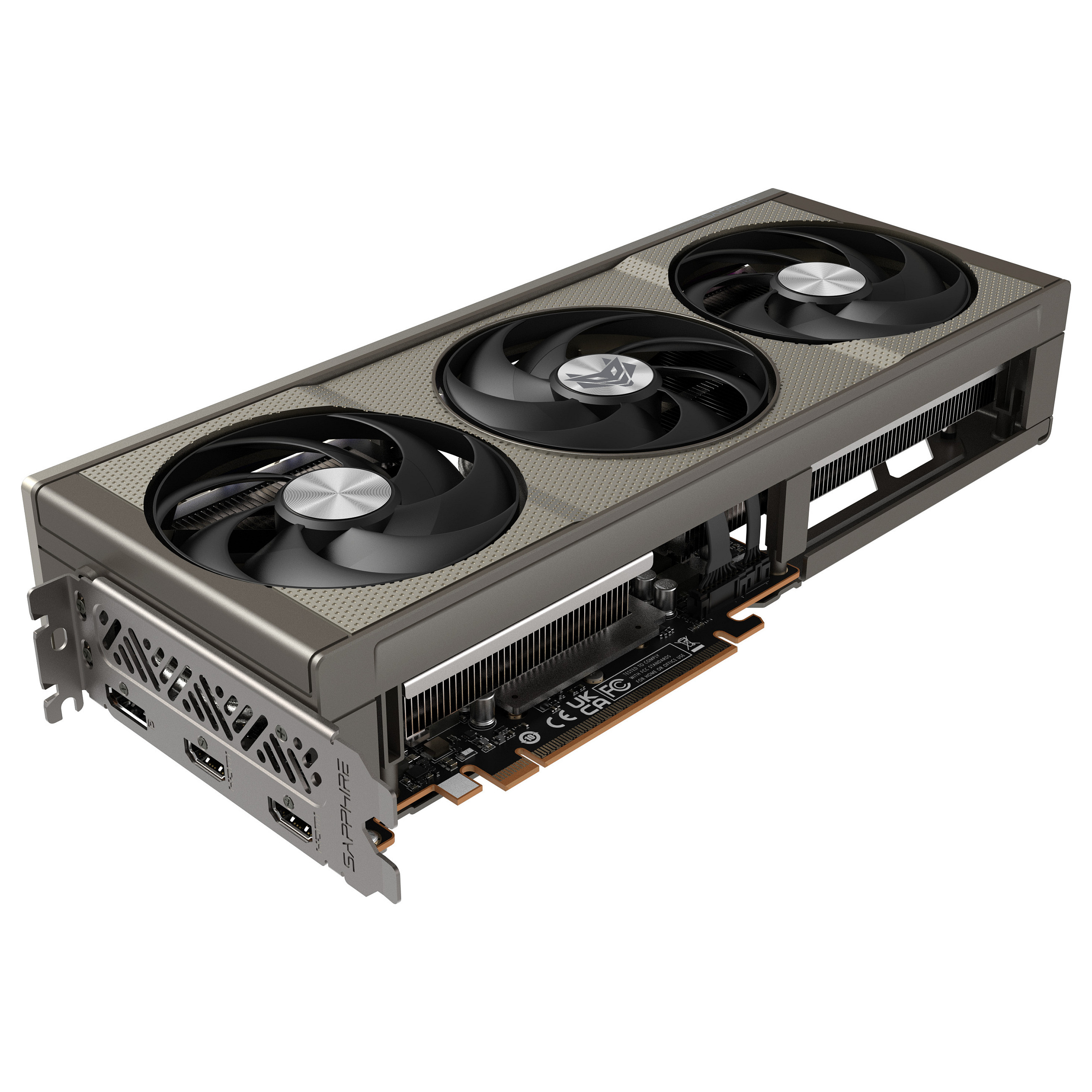 RX 9060 XT 16GB Sapphire Radeon Nitro+ GAMING OC GDDR6 3 Fan