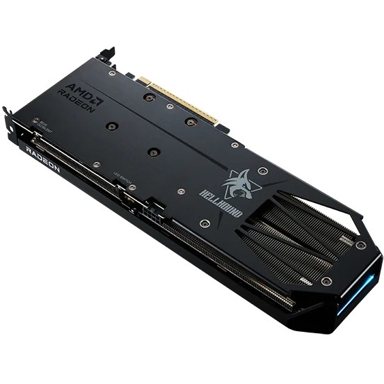 RX 9060 XT 8GB Popwercolor Radeon Hellhound OC 3 Fan