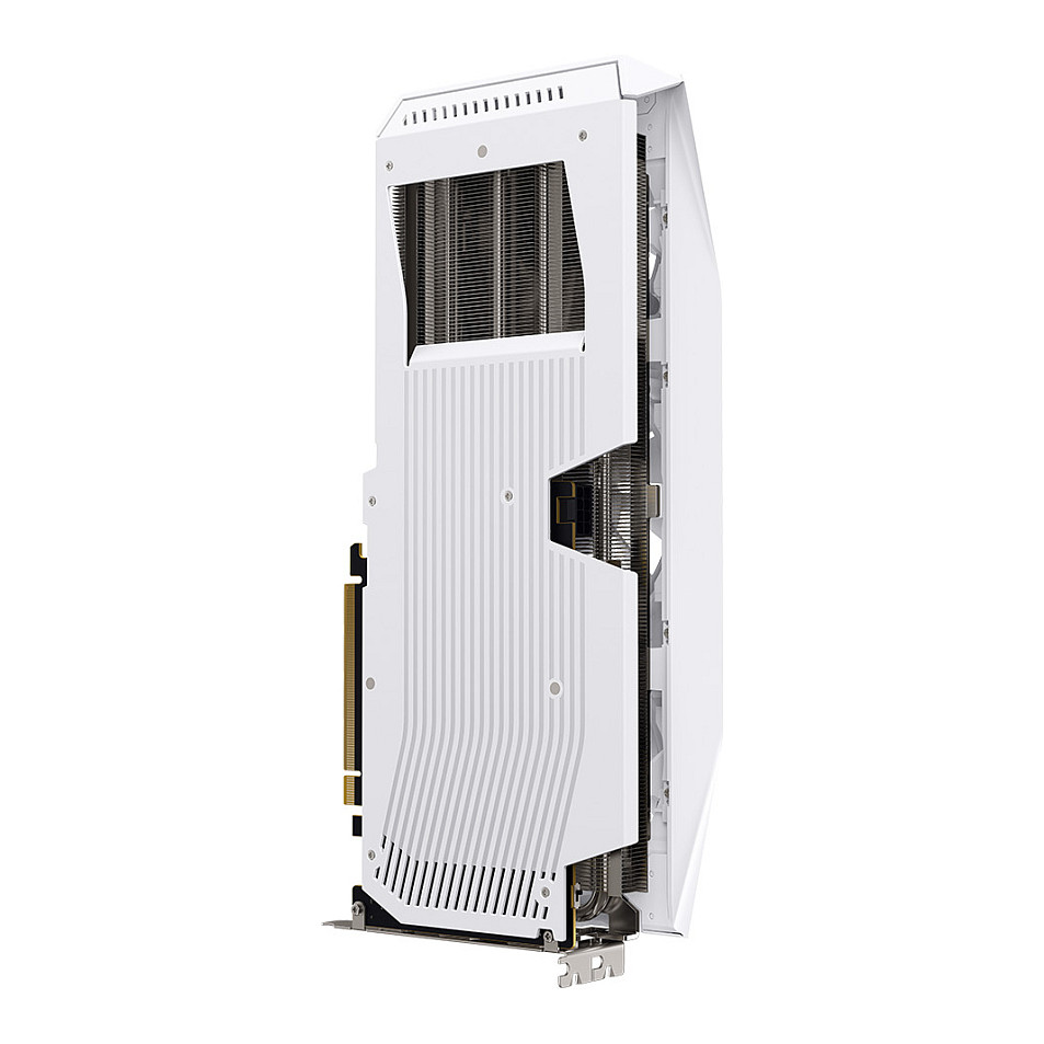 RX 9060 XT 16GB XFX Radeon Mercury OC Gaming GDDR6 3 Fan white