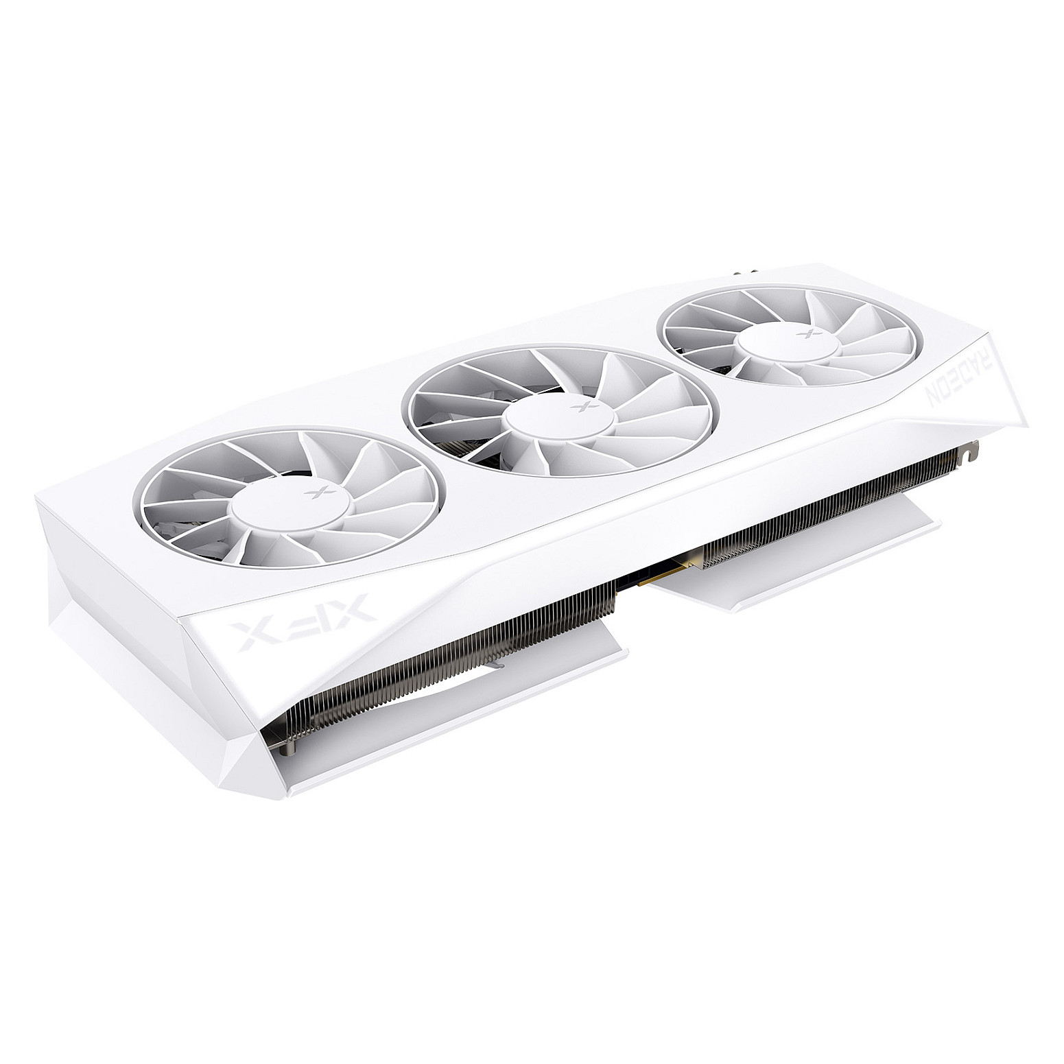 RX 9060 XT 16GB XFX Radeon Mercury OC Gaming GDDR6 3 Fan white
