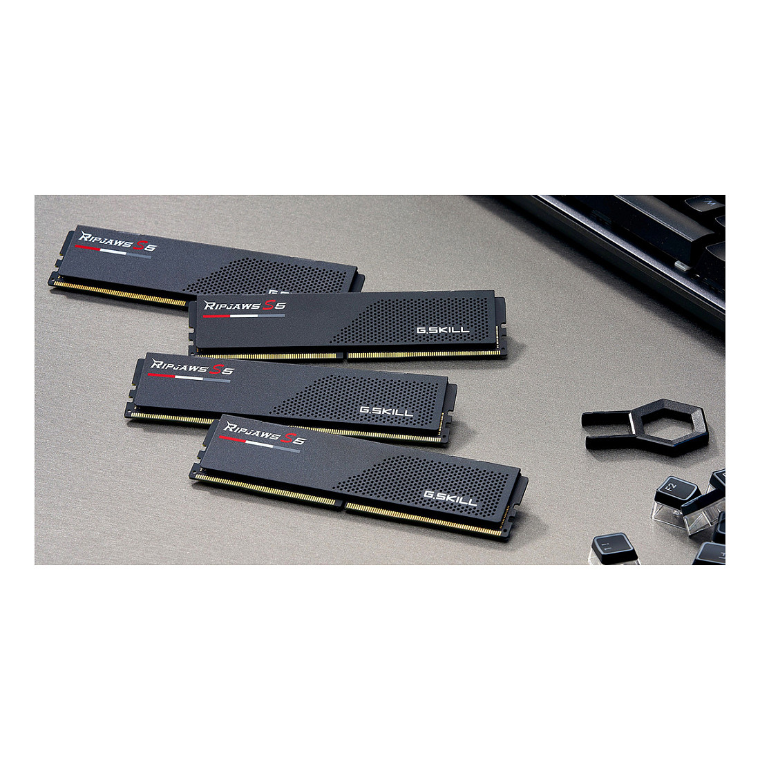 G.Skill 32GB (2x16GB Dual-Kit) PC6000 CL30 RS5K Ripjaws S5 black (Intel optimiert)