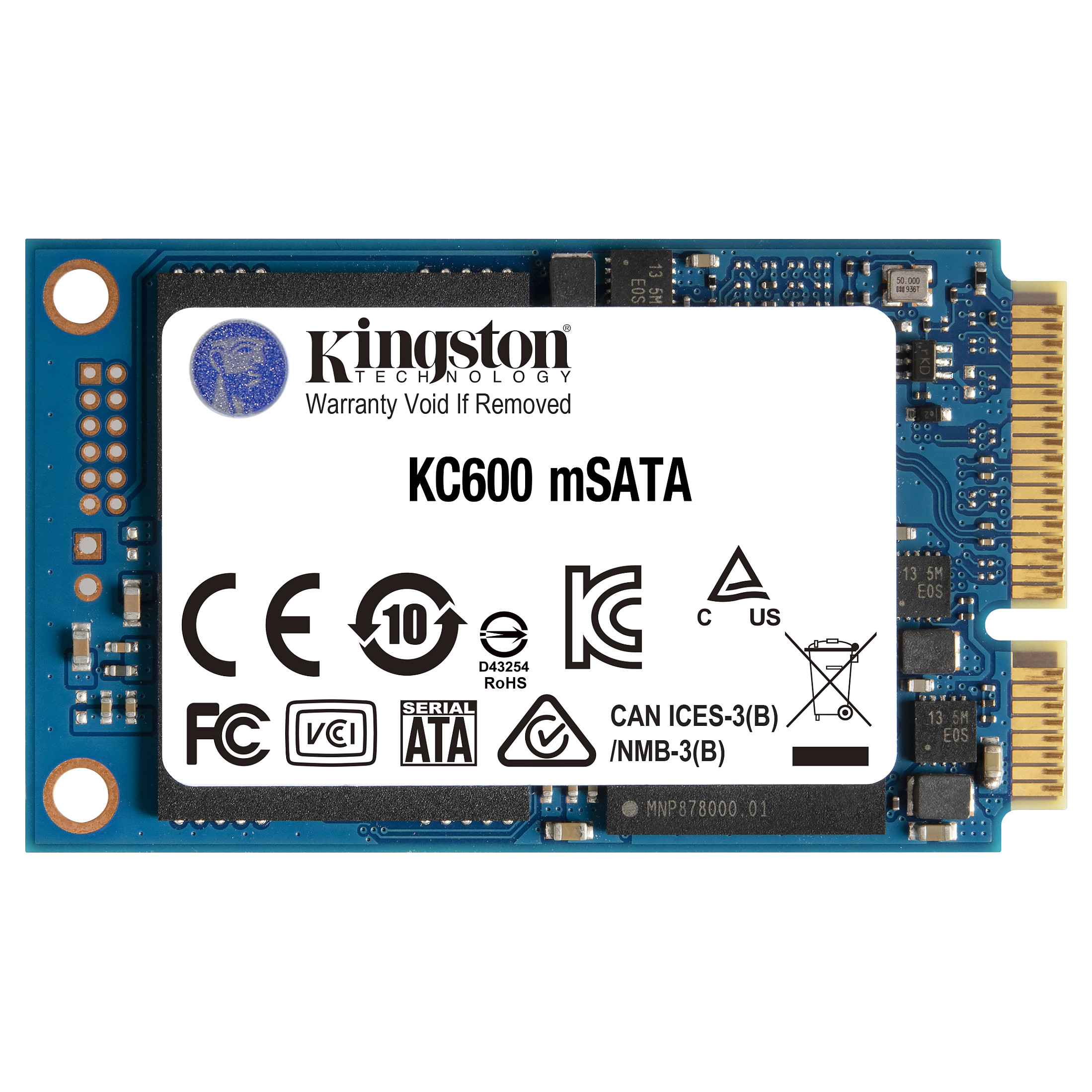 KINGSTON KC600 1024GB SATA3 mSATA