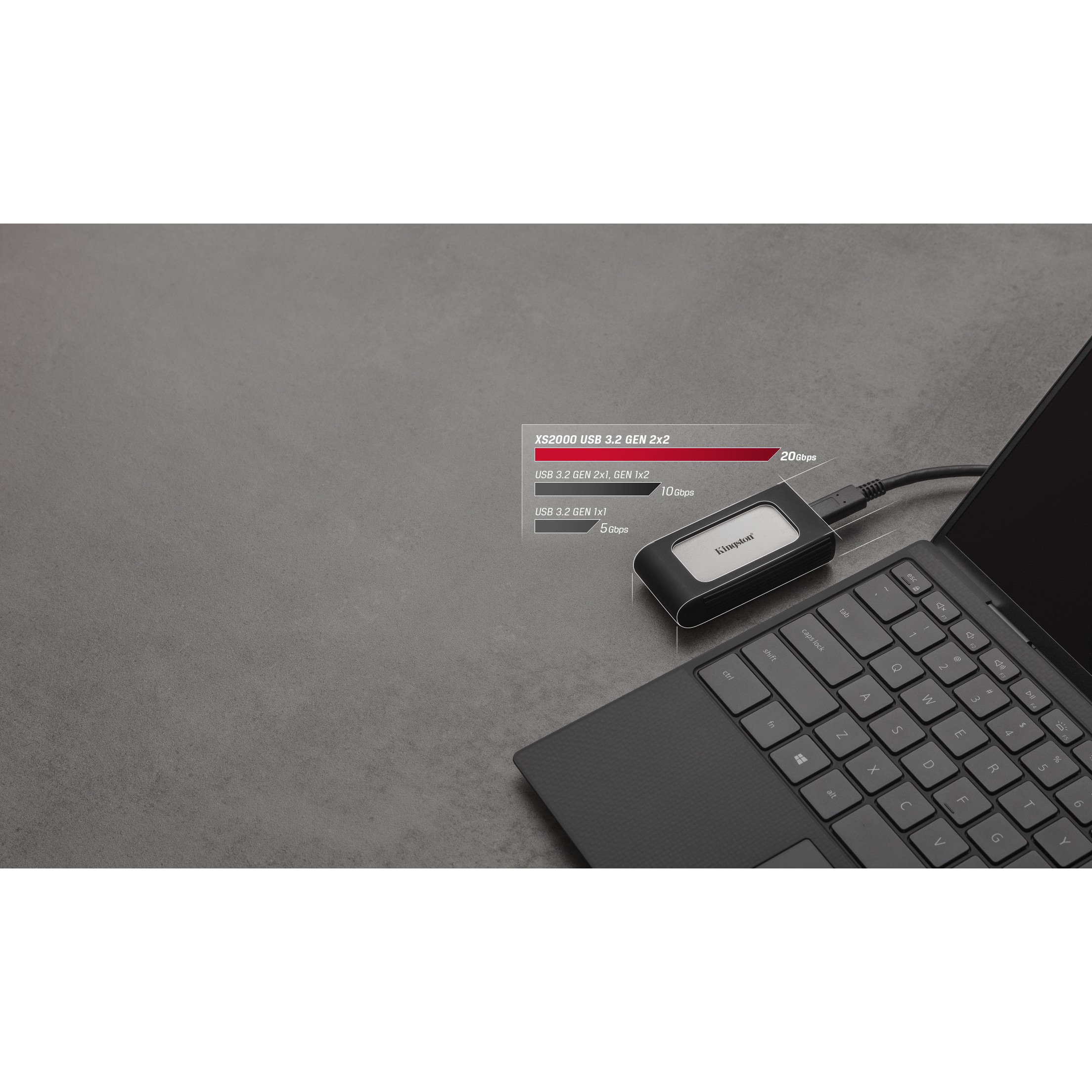KINGSTON 4TB PORTABLE SSD XS2000