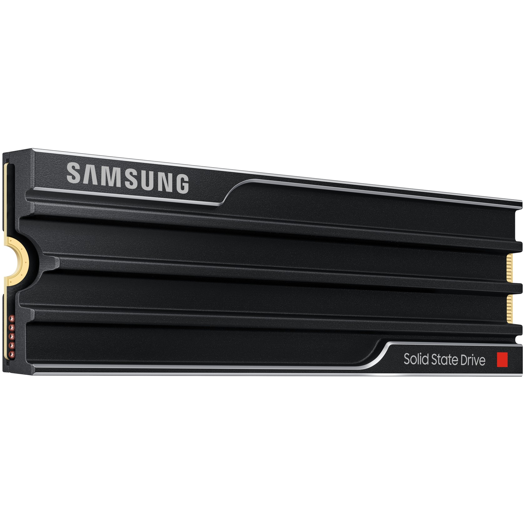 M.2. SAMSUNG 9100 PRO Heatsink NVMe 2TB PCIe 5.0 14.800 MB/s Lesen 13.400 MB/s Schreiben Interne SSD fr PC-Gaming