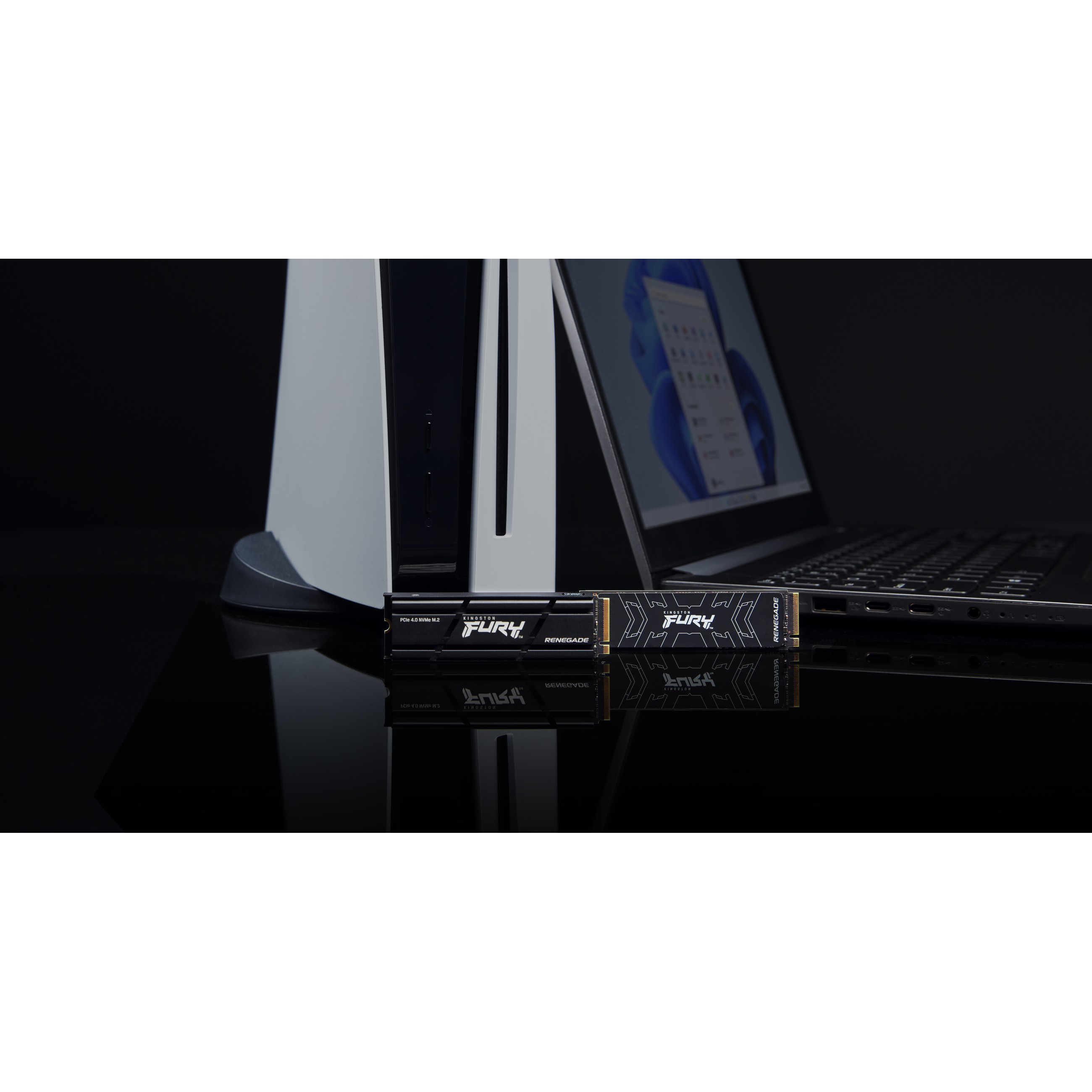 M.2 KINGSTON 4TB Renegade PCIe 4.0 NVMe SSD w/ Heatsink