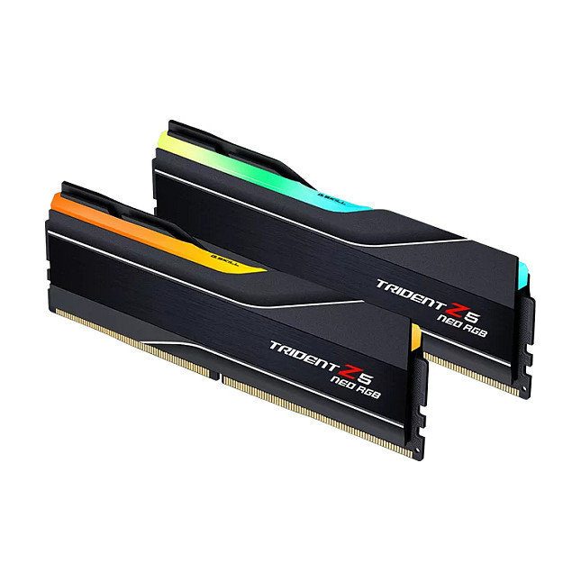 G.Skill DIMM 32 GB DDR5-6400 (2x 16 GB) Dual-Kit (schwarz. F5-6400J3239G16GX2-TZ5NR. Trident Z5 NEO RGB. AMD EXPO)