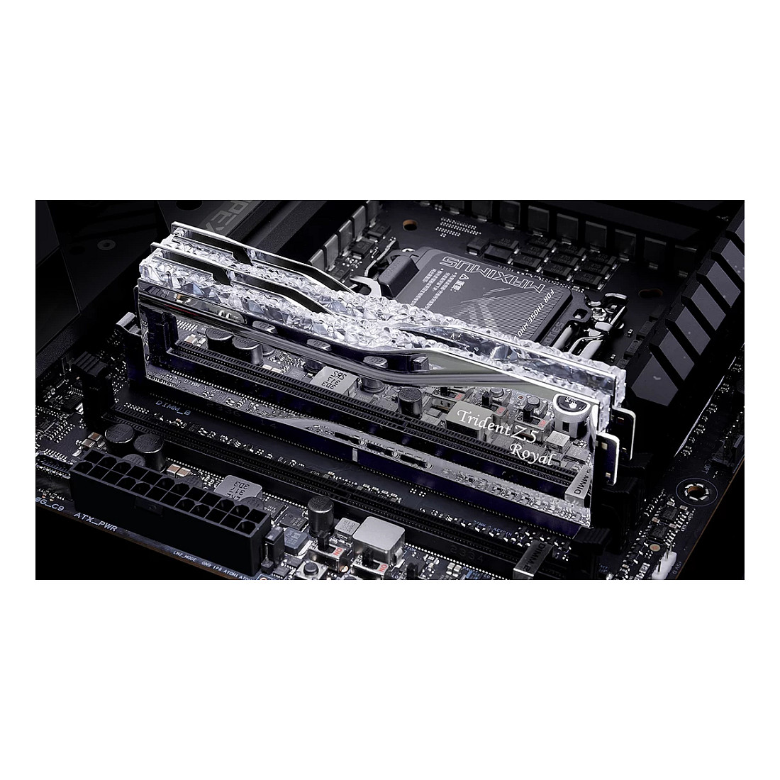 32 GB G.Skill DIMM DDR5-7600 (2x 16 GB) Dual-Kit (silber. F5-7600J3646G16GX2-TR5S. Trident Z5 Royal. INTEL XMP)