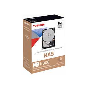 3,5" Toshiba 8.9cm 10TB SATA3 NAS N300 7200RPM intern bulk