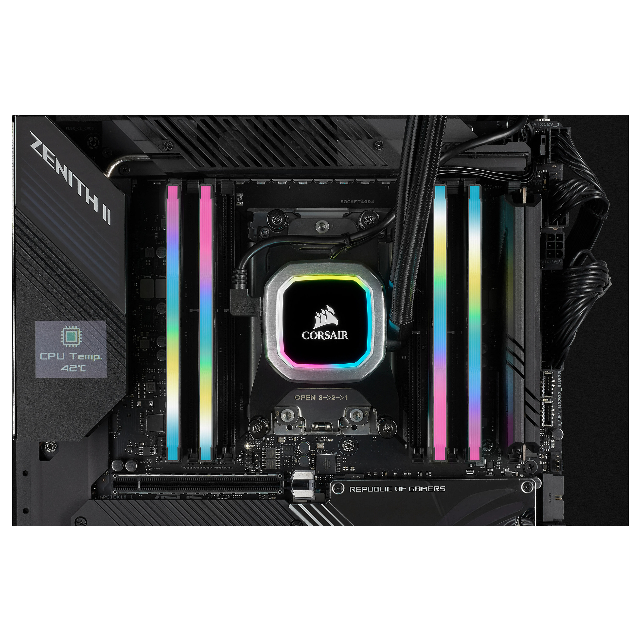32GB PC 3200 CL16 CORSAIR KIT (2x16GB) VENGEANCE RGB retail