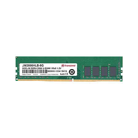 8GB PC 2666 CL19 Transcend JetRam. JM2666HLB-8G