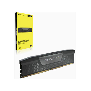 16GB PC 5200 CL40 CORSAIR KIT (2x 8GB) VENGEANCE Black retail