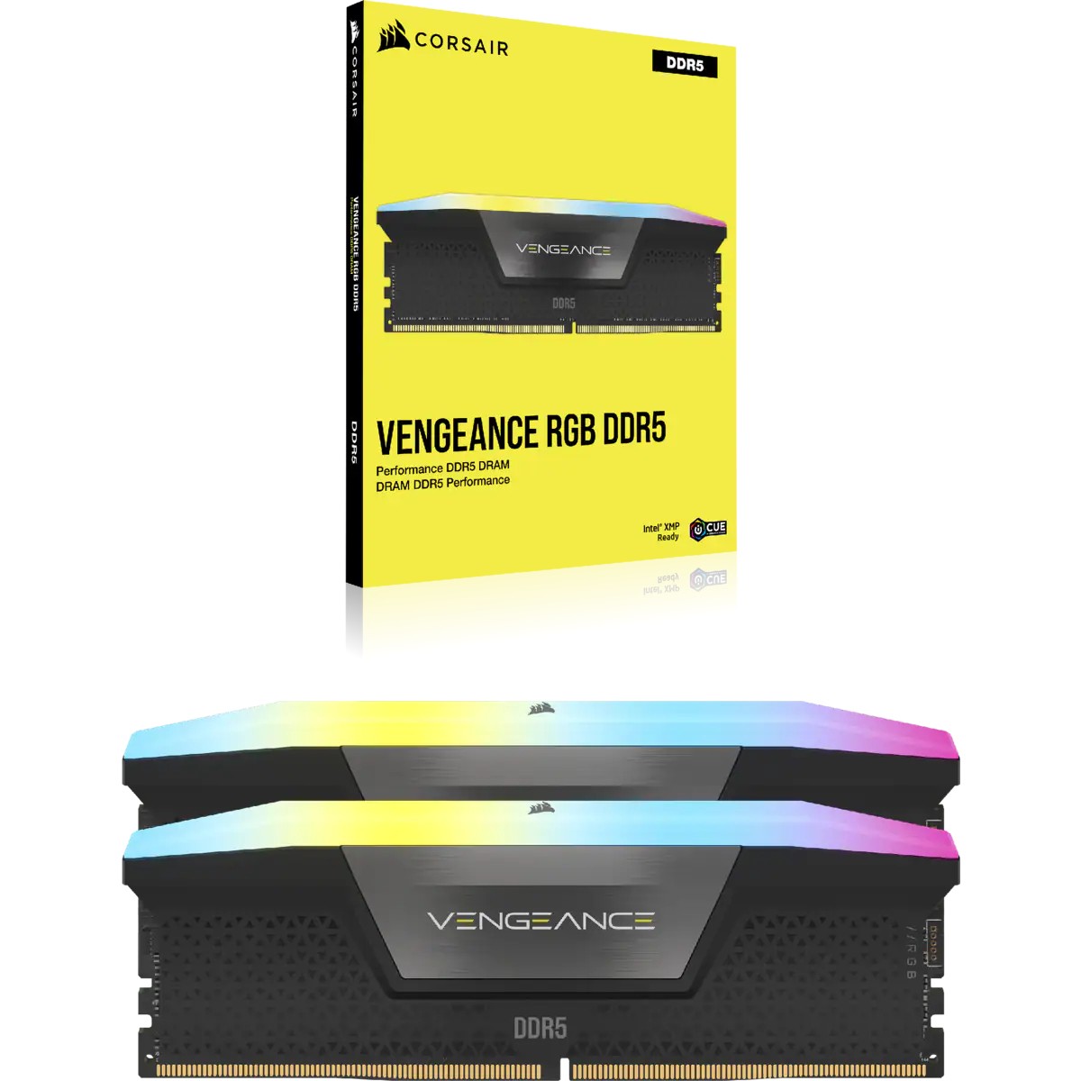 32GB PC 7000 CL34 CORSAIR KIT (2x16GB) VENGEANCE RGB B retail