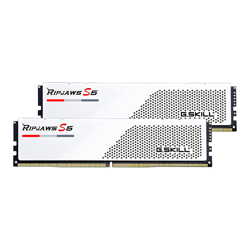 G.Skill DIMM 32 GB 6000 (2x 16 GB) Dual-Kit (wei. F5-6000J3040F16GX2-RS5W. Ripjaws S5. INTEL XMP)