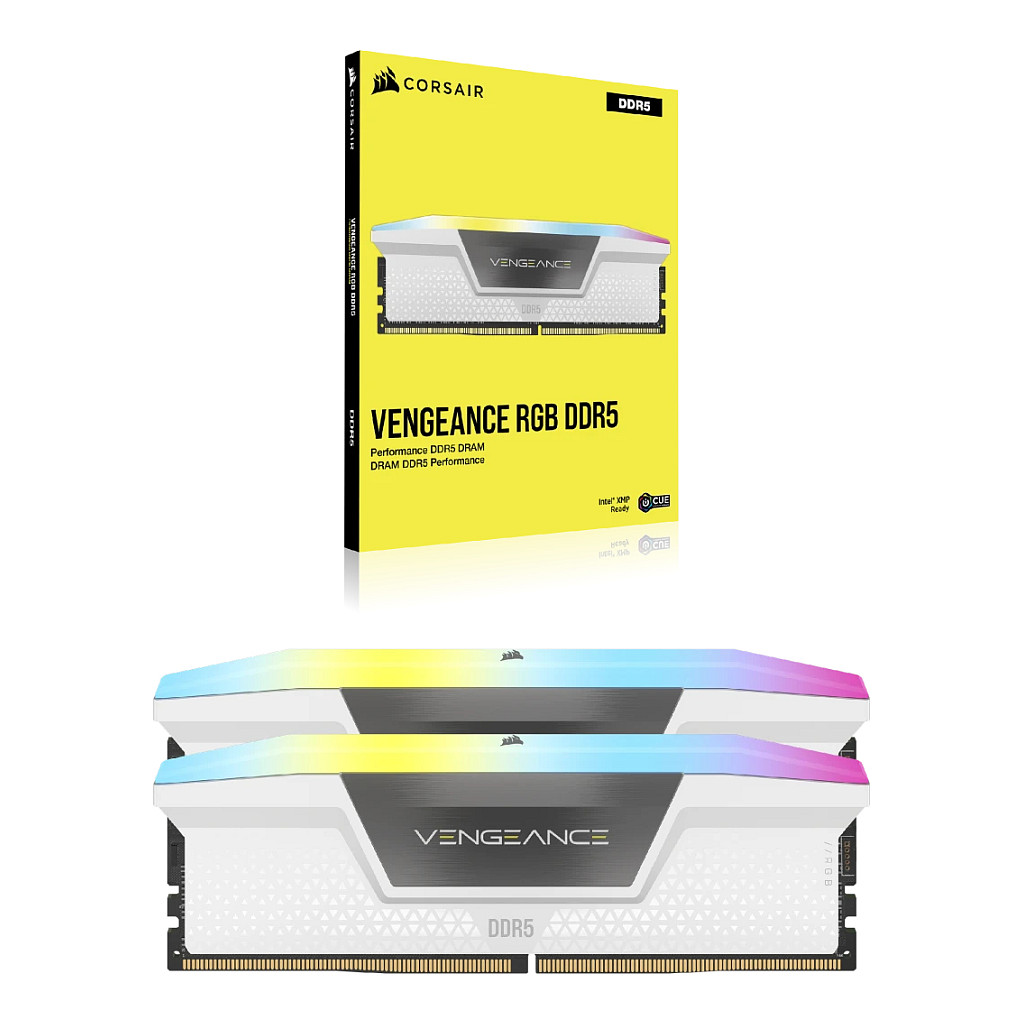 64GB PC 6000 CL30 CORSAIR KIT (2x32GB) VENGEANCE RGB W retail