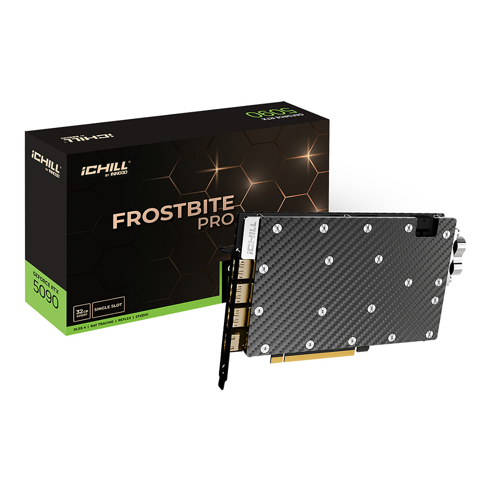 RTX 5090 32GB Inno3D iChill Frostbite Pro GDDR7 3 Fan