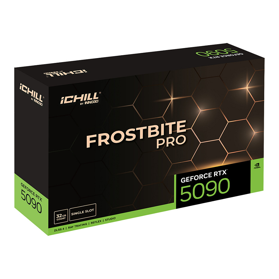 RTX 5090 32GB Inno3D iChill Frostbite Pro GDDR7 3 Fan