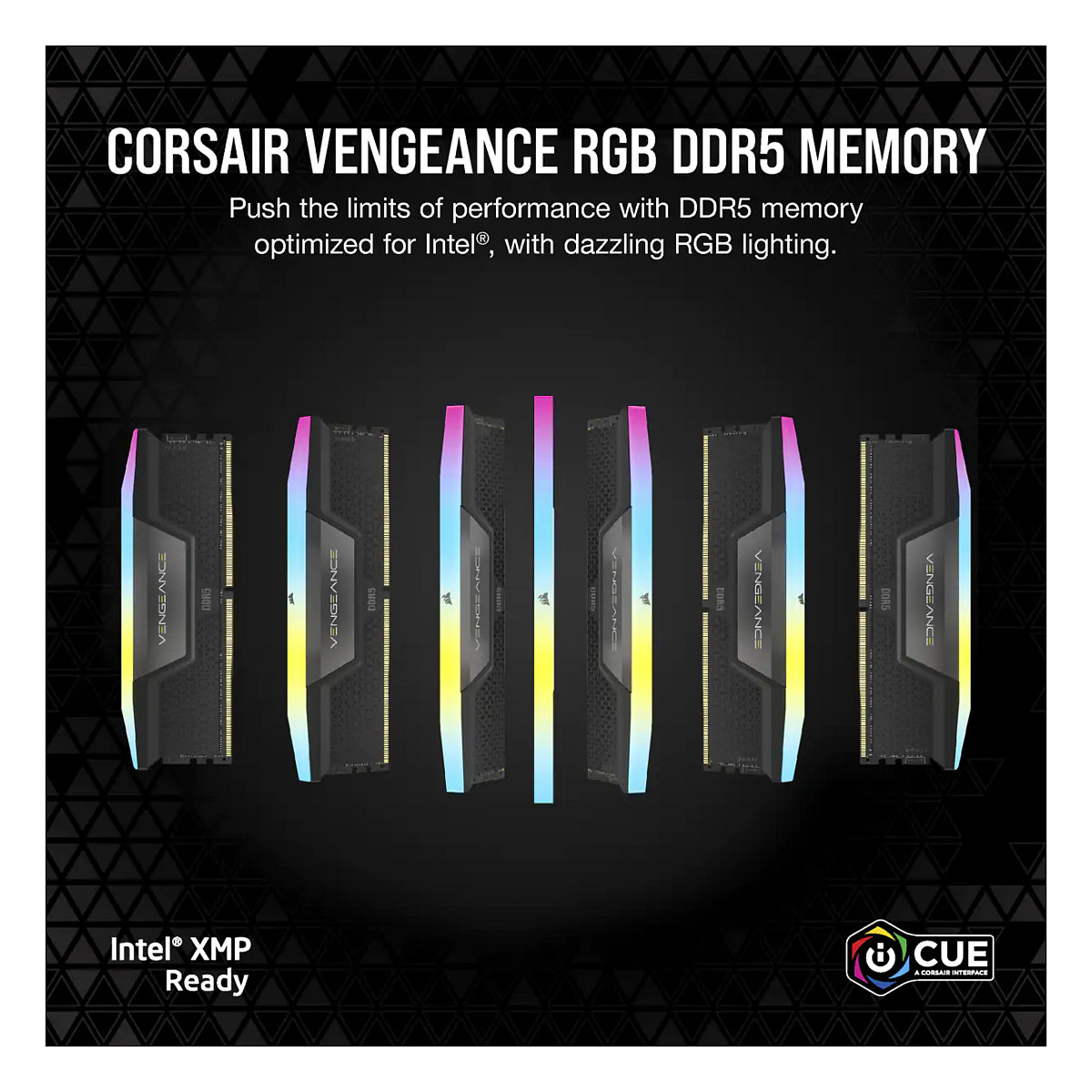 32GB PC 6400 CL32 CORSAIR KIT (2x16GB) Vengeance RGB retail