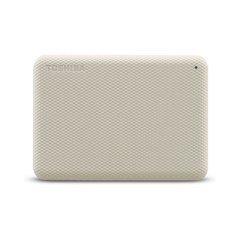 Toshiba Storage Canvio Advance 4 TB, Externe Festplatte (beige, Micro-USB-B 3.2 Gen 1 (5 Gbit/s))
