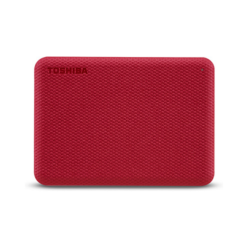 Toshiba Storage Canvio Advance 4 TB, Externe Festplatte (rot, Micro-USB-B 3.2 Gen 1 (5 Gbit/s))