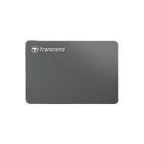 Transcend 6.3cm 2TB USB3.1 StoreJet 25C3N Iron Grey (ALU)