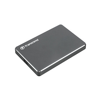 Transcend 6.3cm 2TB USB3.1 StoreJet 25C3N Iron Grey (ALU)