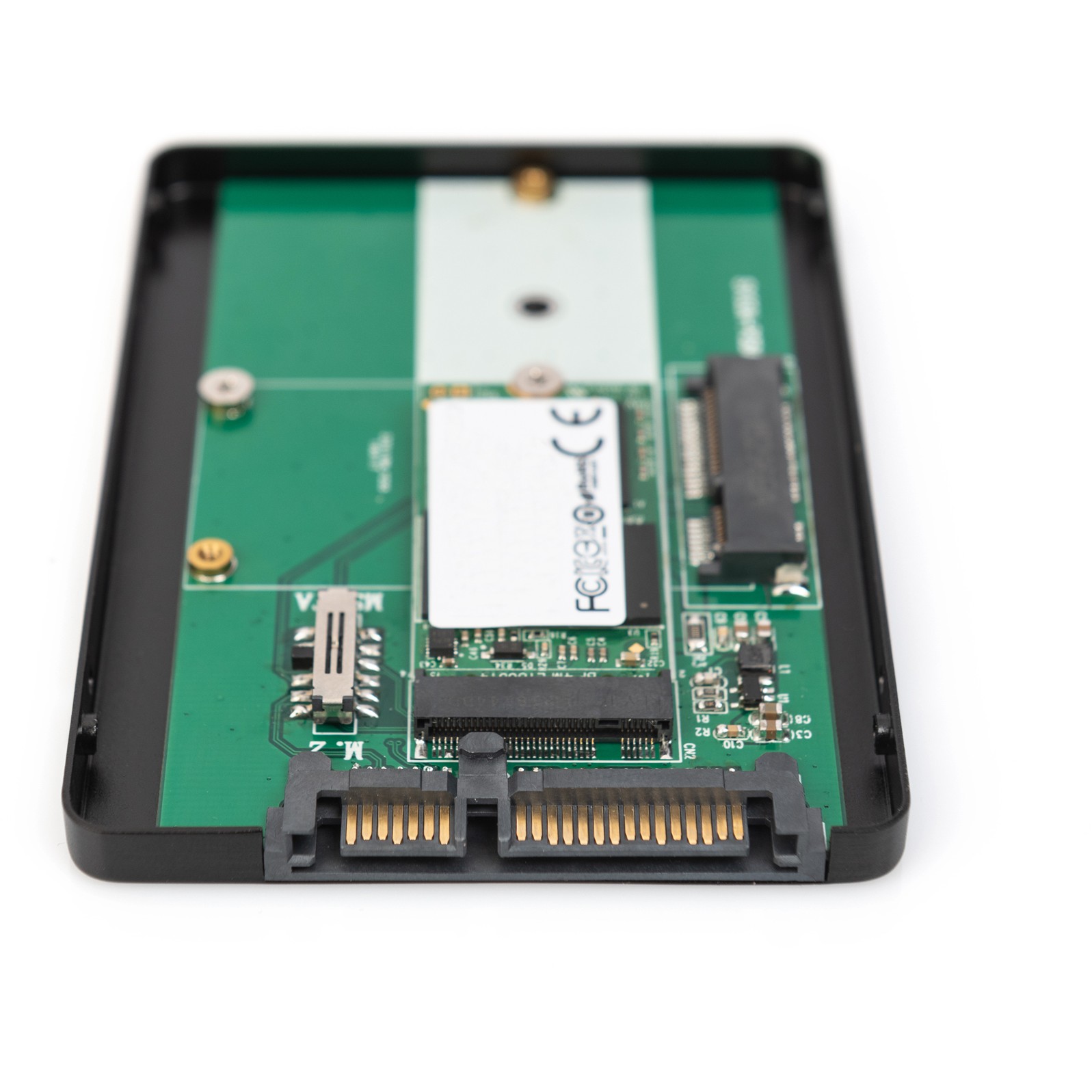 DIGITUS 2,5" SATA Festplattenadapter M.2 oder mSATA