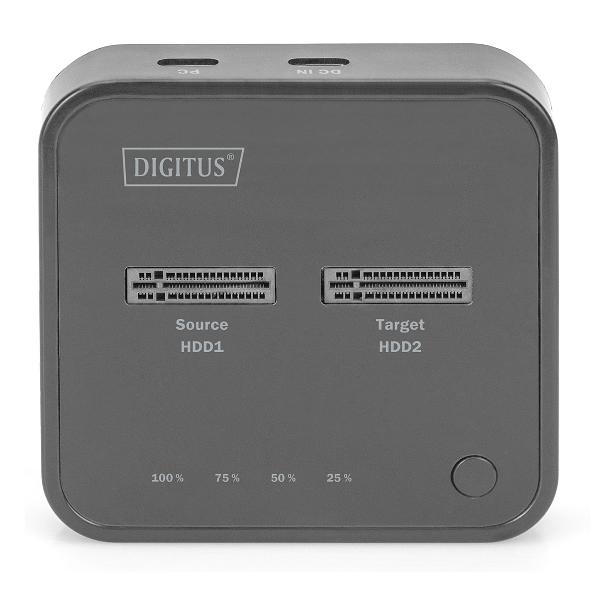 DIGITUS Dual M.2 NVMe SSD DockingStation m. SD-Exp.Kartenles