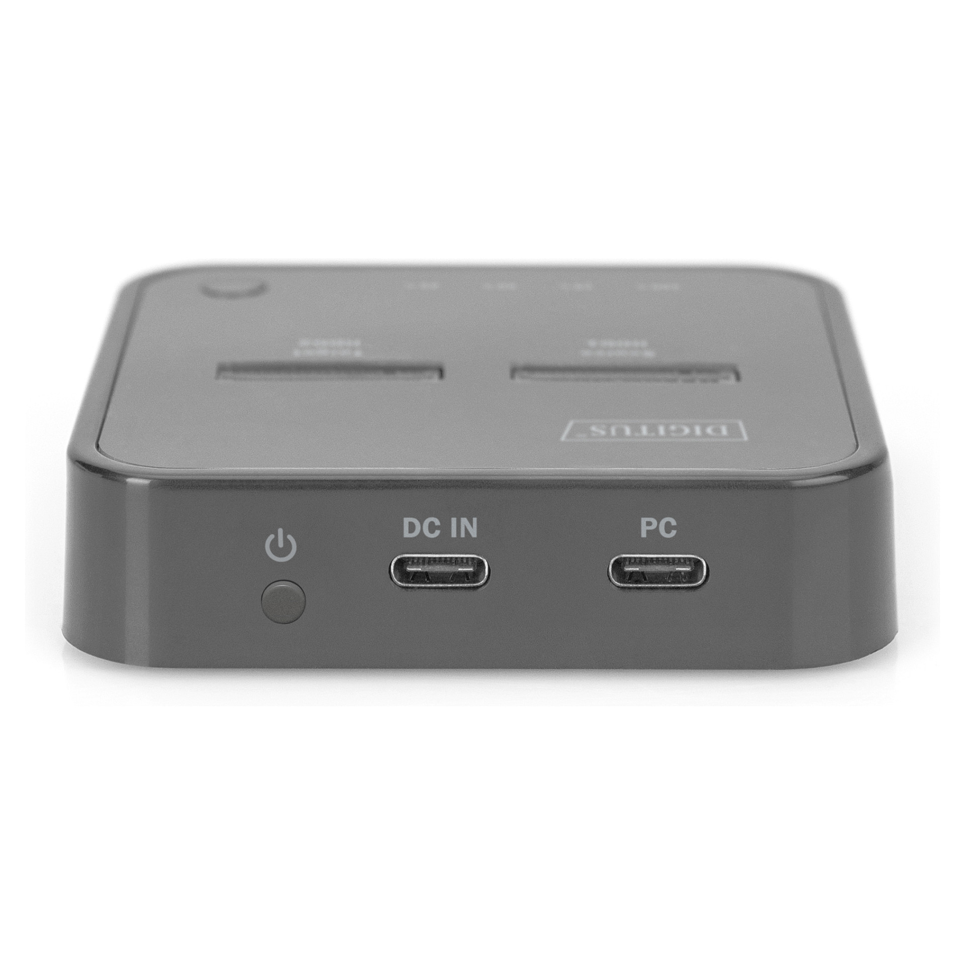 DIGITUS Dual M.2 NVMe SSD DockingStation m. SD-Exp.Kartenles