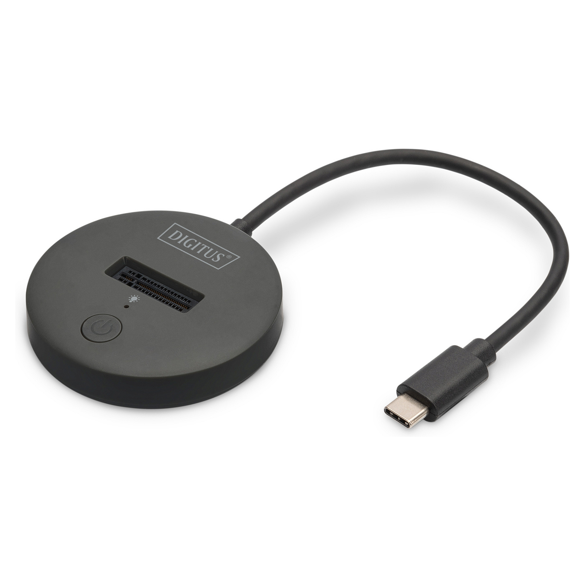 DIGITUS Docking USB-C->NVMe/SATA SSD schwarz