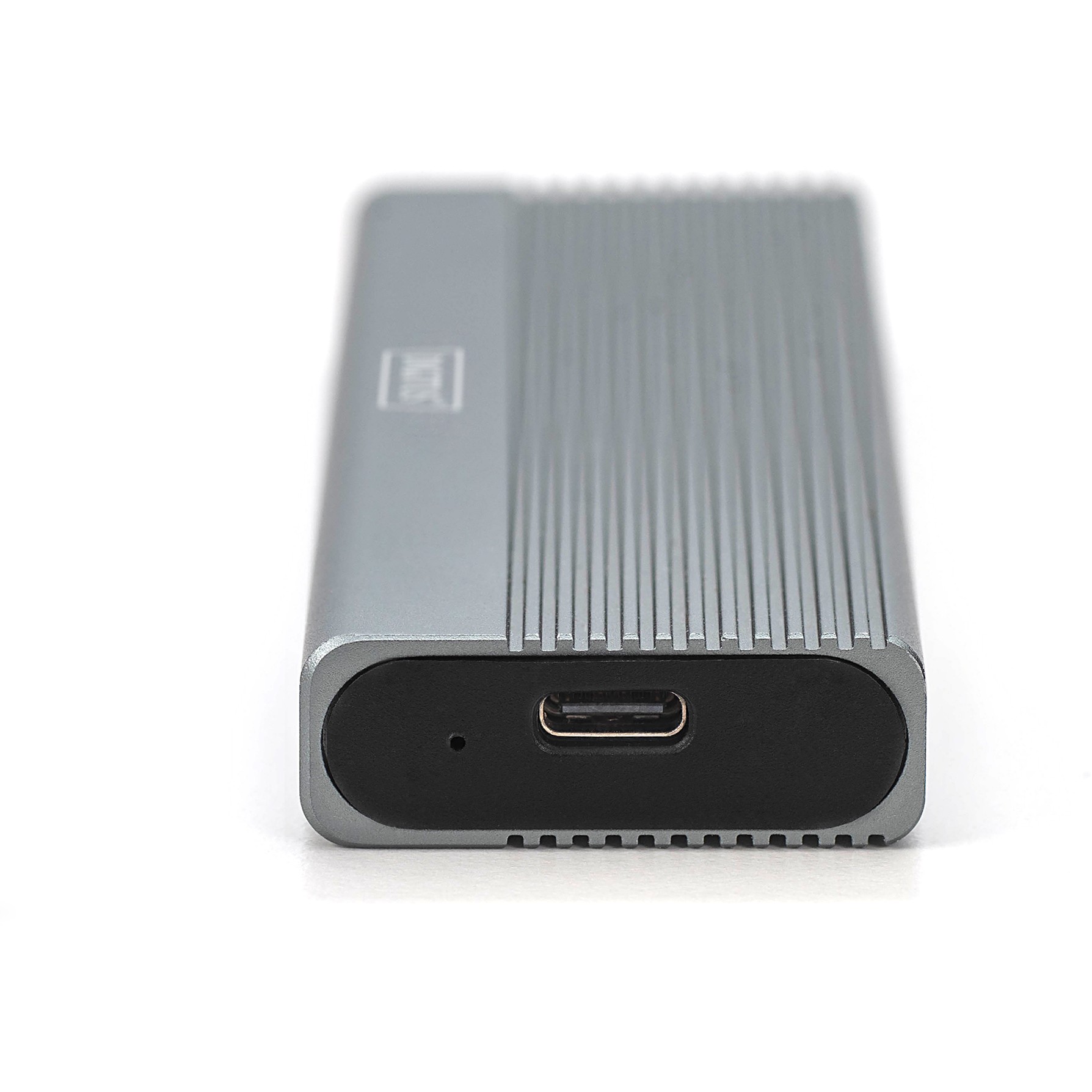 DIGITUS Gehäuse USB 3.1 Gen2 SSD M2 NVMe + SATAIII Alu