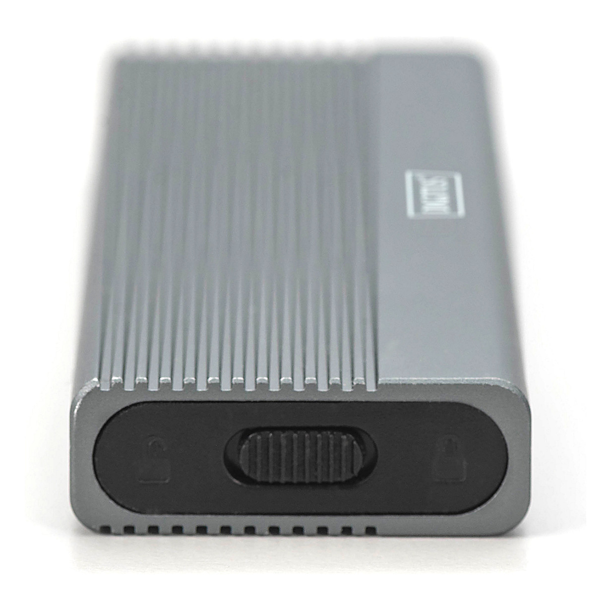 DIGITUS Gehäuse USB 3.1 Gen2 SSD M2 NVMe + SATAIII Alu