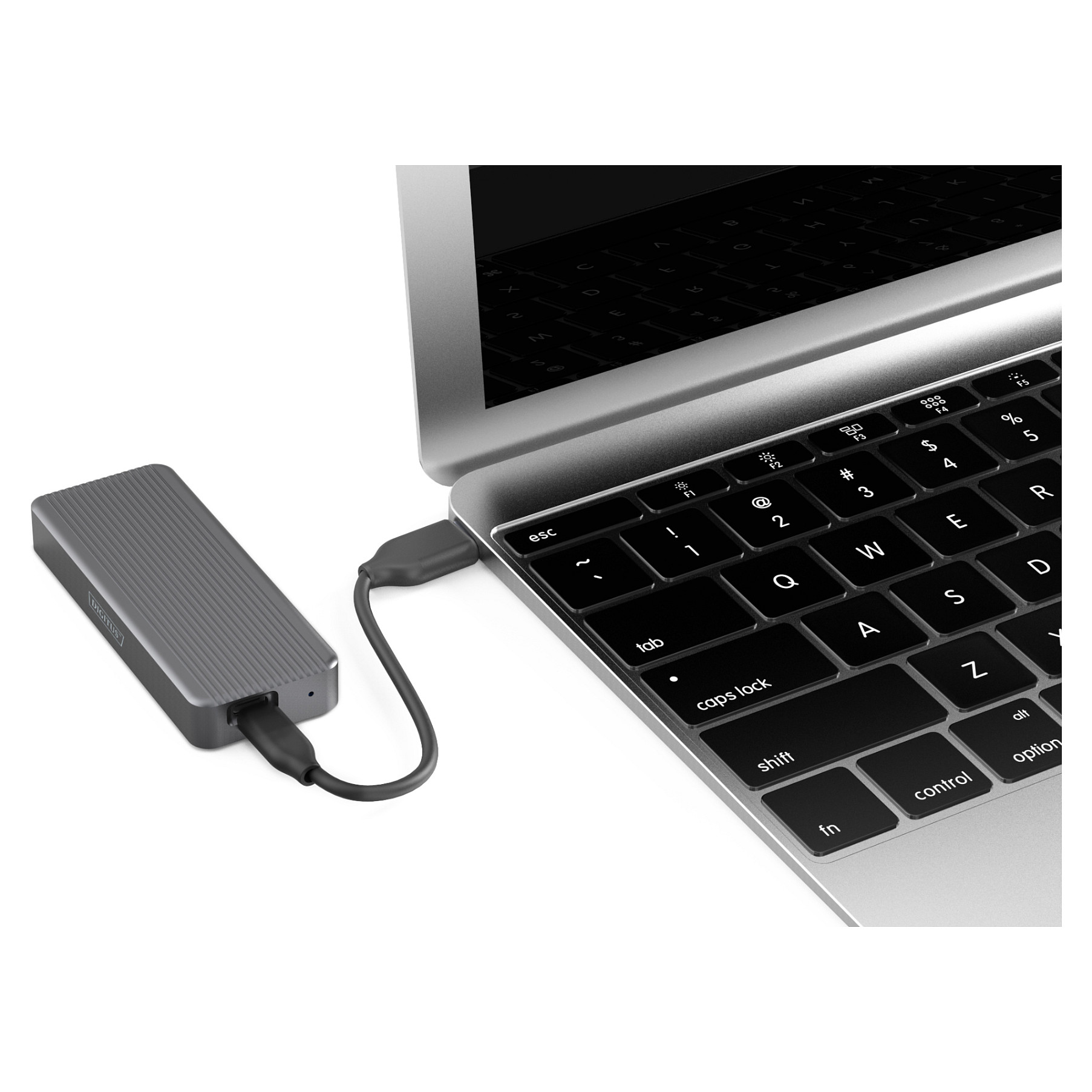 DIGITUS USB M.2 Festplattengehäuse, SSD, inkl. Montagemater.