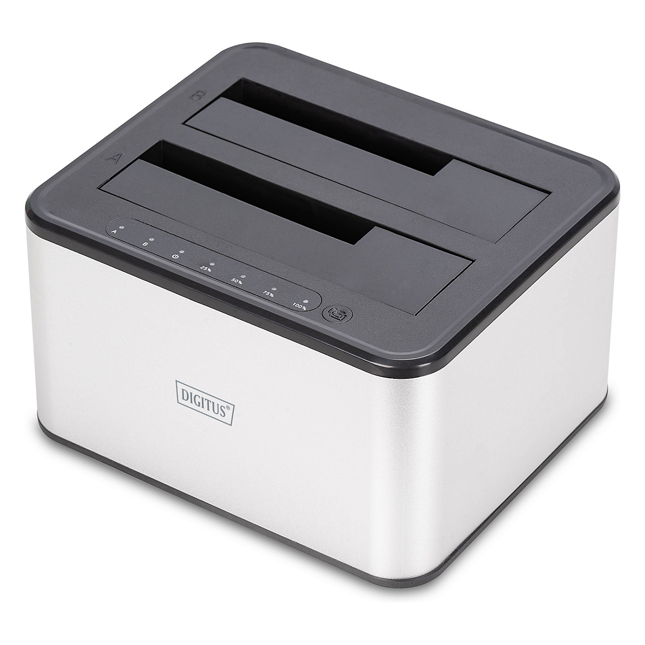 DIGITUS Docking USB ->2x 2,5"/3,5" SATA HHD, SSD silber