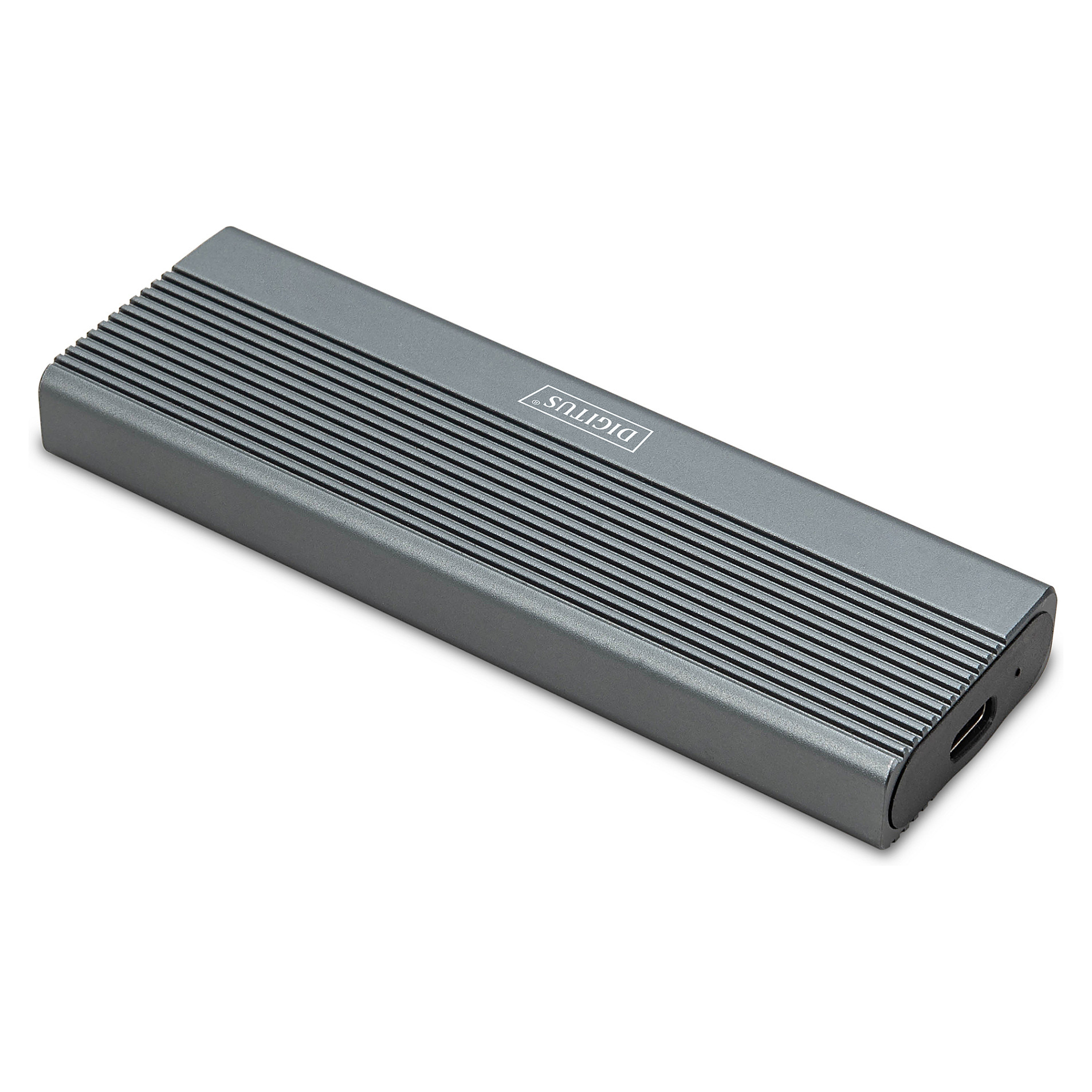 DIGITUS Gehäuse USB 3.1 Gen2 SSD M2 NVMe Alu