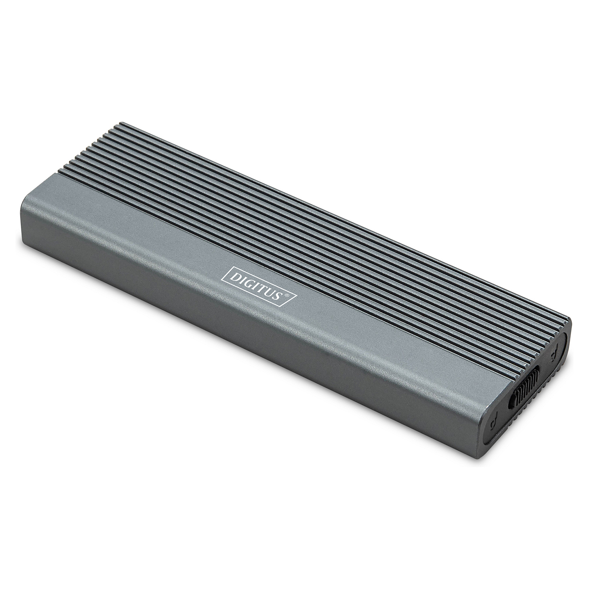 DIGITUS Gehäuse USB 3.1 Gen2 SSD M2 NVMe Alu