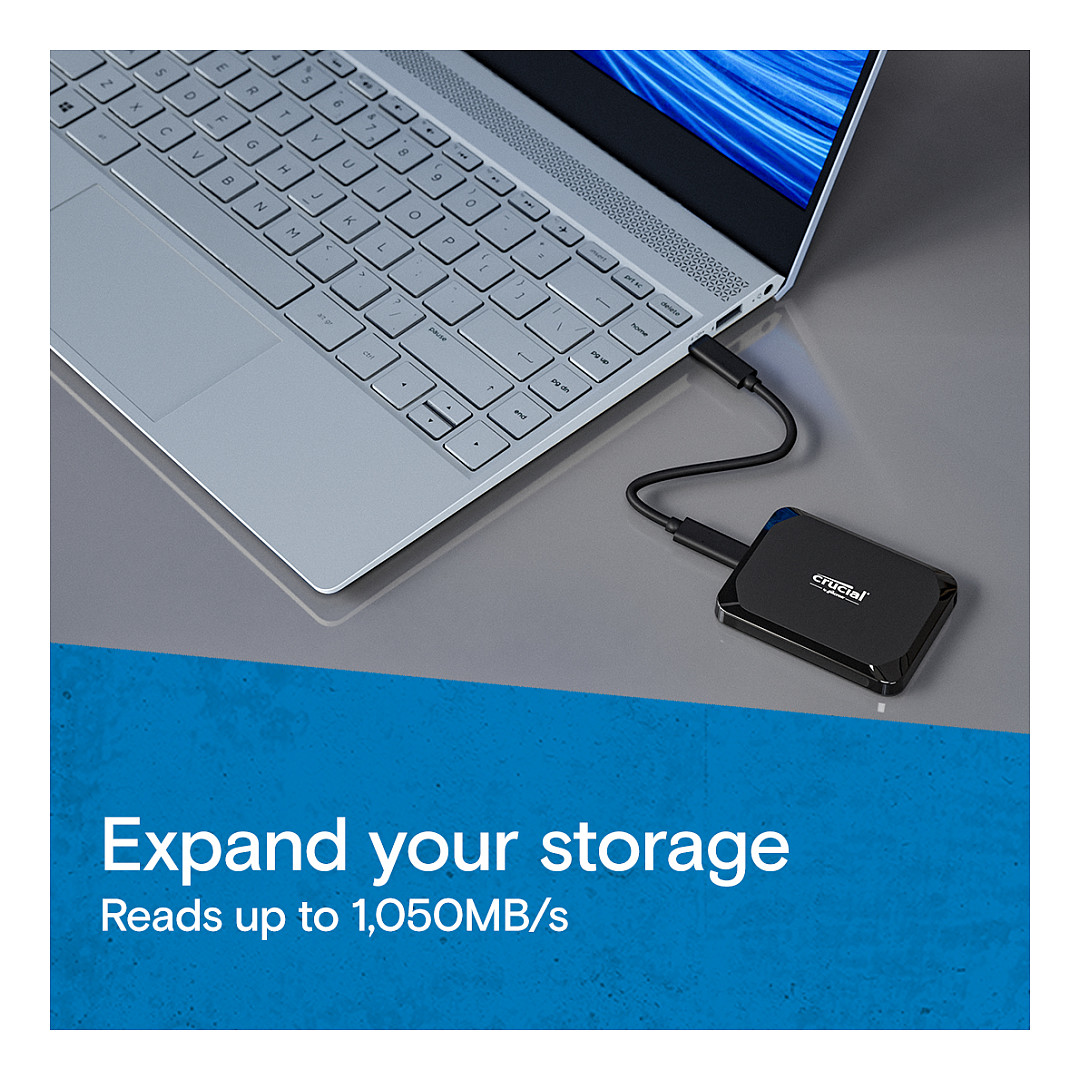 2TB Crucial X9 USB 3.2 Gen 2