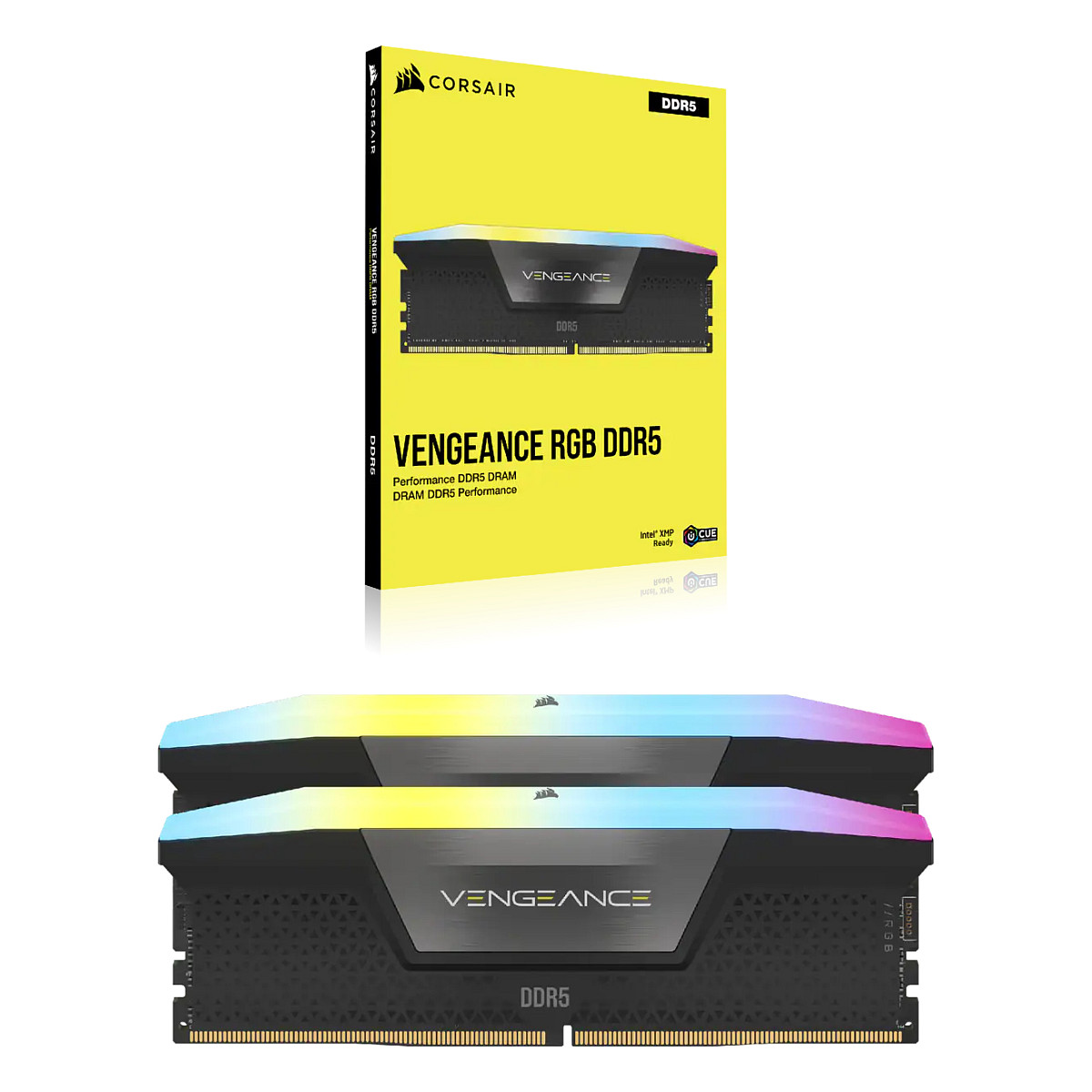 64GB PC 6400 CL32 CORSAIR KIT (2x32GB) VENGEANCE RGB retail